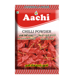 AACHI CHILLY POWDER 5RS